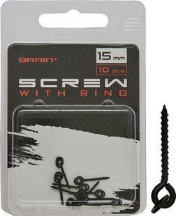 Винт для бойлов Brain Screw With Ring 15mm (10 шт/уп) SGCA-8026-18