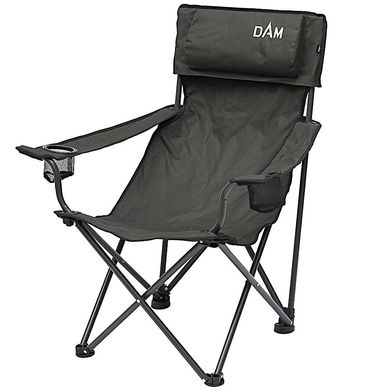 Крісло DAM Foldable Chair With Bottle Holder Steel 98x85x70cм