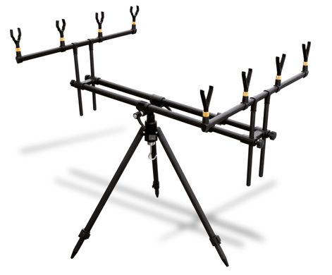 Подставка Lineaeffe Rod-pod Set для четырех удилищ + чехол 0,8/1,26м х 0,64м х 0,77/1,40м