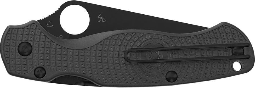 Нож Spyderco Para Military 2 Lightweight, Black Blade, BD1N, FRN, Plainedge black