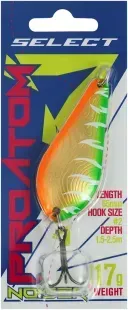 Блесна Select ProAtom Noiser 17.0g 65mm #16