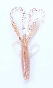 Силикон Nomura Monster Bass (съедобный) 95мм 5гр. цвет-061 (red glitter back) 8шт