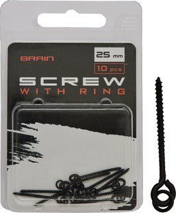 Винт для бойлов Brain Screw With Ring 25mm (10 шт/уп) SGCA-8026-25