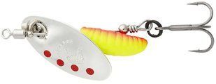 Блешня Savage Gear Grub Spinners #0 2.2g Silver Red Lime