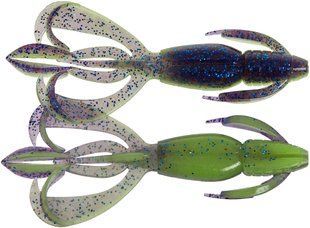 Силікон Keitech Crazy Flapper 3.6" (7 шт/уп) ц:pal#06 violet lime berry