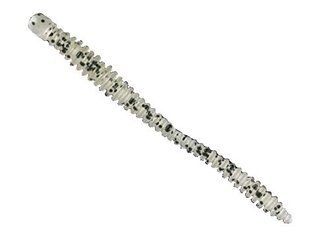Силикон Nomura Glitter Rib Worm (съедобный) 120мм 3,5гр. цвет-003 (black dots back) 6шт