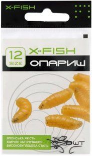 Крючок X-Fish Опарыш #12 (8 шт/уп)