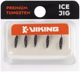Мормышка вольфрамовая Viking Fishing Shrimp 0.33g 7mm Black (5шт)