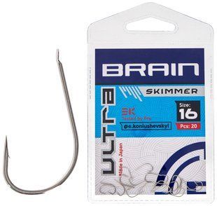 Крючок Brain Ultra Skimmer #16 (20шт/уп)