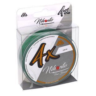 Шнур Mikado Nihonto Fine Braid 150м 0,08мм 4,95кг green