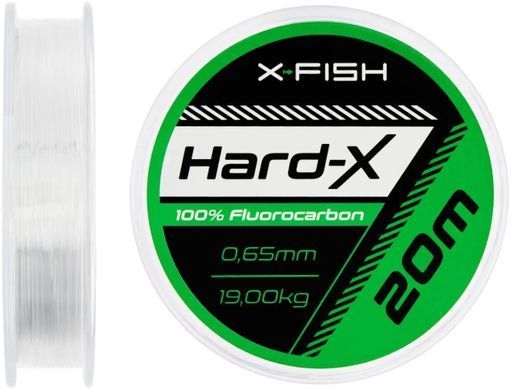 Флюорокарбон X-Fish Hard-X 20m (clear) 0.65mm 19.00kg