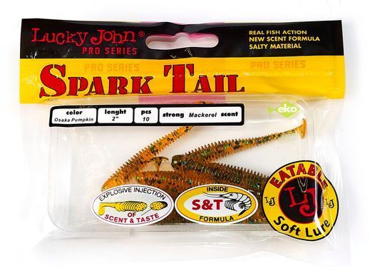 Віброхвіст силікон. SPARK TAIL LJ Pro Series 2 "/ PA19 *10