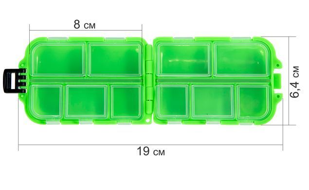 Коробка рибол. для гачків Salmo HOOK SPECIAL 100х65х30 / 80