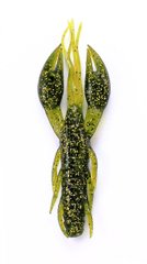 Силікон Nomura Real Craw (їстівний) 100мм 10.4гр. колір-028 (glitter green) 6шт