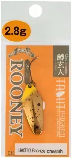 Блесна Nories Masukurouto Rooney 2.2g UA10 Bronze Cheetah