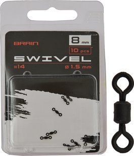 Вертлюжок Brain Swivel #14, 8mm, diam 1.5mm (10 шт/уп) SGCA-8008-14