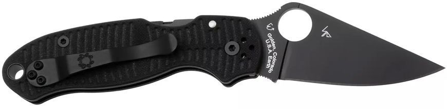 Нож Spyderco Para 3 black